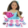 Sophia’s 17 Piece Tea Set With Petit Four Cakes For 18" Dolls, Pink -Best Toy Store GUEST 990922b4 0643 4aa8 9704 4b3437a6a2f7