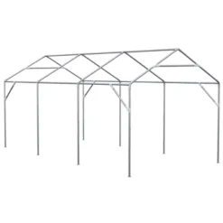 Outsunny 10ft X 20ft Party Tent & Carport, Portable Garage Outdoor Canopy Tent With Removable Sidewalls And Windows -Best Toy Store GUEST 992ee904 5e8f 4b0c b218 34e66c4e6f5c