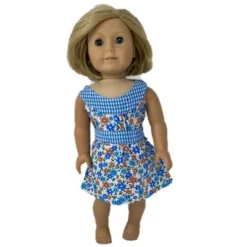 Size 10 Matching Girl And Doll Blue Flower Sundress -Best Toy Store GUEST 9bf785e9 6f6e 4eb7 9ead 49571d281b66