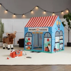 Animal Rescue Playhome Tent - Wonder & Wise -Best Toy Store GUEST 9d7a8408 de83 4626 801f ccd685039ace