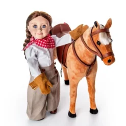 The Queen's Treasures 18 In Doll Chestnut Pony, Saddle, Reigns, And Blanket 12 The Queen's Treasures 18 In Doll Chestnut Pony, Saddle, Reigns, And Blanket -Best Toy Store GUEST a1303b3e 8040 43b9 ae40 93dad0dc3445