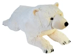 Wild Republic Cuddlekins Jumbo Polar Bear Stuffed Animal, 30 Inches