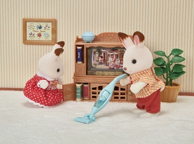 Calico Critters Laundry & Vacuum Cleaner, Dollhouse Furniture And Accessories 4 Calico Critters Laundry & Vacuum Cleaner, Dollhouse Furniture And Accessories - Image 2