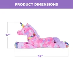 Best Choice Products 52in Kids Extra Large Plush Unicorn, Life-Size Stuffed Animal Toy W/ Rainbow Details -Best Toy Store GUEST ad41daca b770 48ea 8553 7cc2809db67e