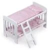 Badger Basket Doll Bunk Bed With Bedding, Ladder, And Free Personalization Kit - White/Pink/Gingham 2 Badger Basket Doll Bunk Bed With Bedding, Ladder, And Free Personalization Kit - White/Pink/Gingham -Best Toy Store GUEST ada4d007 52e0 4cfa 9382 9b6c2439a8ef