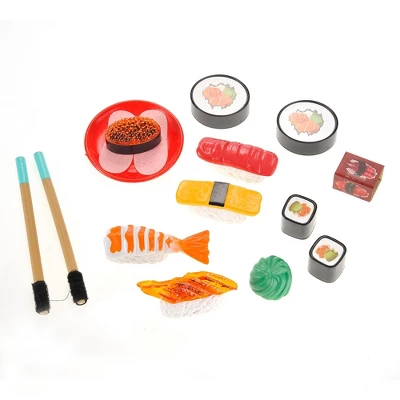Ready! Set! Play! Link 21 Piece Japanese Sushi Dinner Bento Box, Pretend Play Cutting Food Set For Kids 4 Ready! Set! Play! Link 21 Piece Japanese Sushi Dinner Bento Box, Pretend Play Cutting Food Set For Kids - Image 2