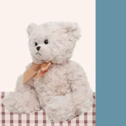 Bearington Huggles The Teddy Bear: Hand-Sewn 10 Tall Creamy White Stuffed Bear -Best Toy Store GUEST aec0d11b 2390 44c8 a4c3 1497518502af