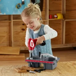 Fisher Price Fisher-Price Drillin' Action Tool Set - Realistic Drillin' Action & Sounds - 11 Piece Set -Best Toy Store GUEST af7a64ad f906 4063 a435 e4b3f84f17ad