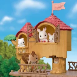 Calico Critters Lakeside Lodge Gift Set, Dollhouse Playset With Collectible Figure, Furniture And Accessories -Best Toy Store GUEST b4aa10e1 7481 4544 a1d5 a2231cfec611