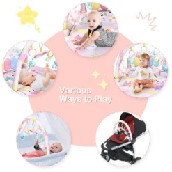 3 In 1 Baby And Toddler Learning Toys Fitness Music And Lights Fun Piano Activity Center Pink -Best Toy Store GUEST b4b9e7ba 7370 45a9 bf07 0421309b489a