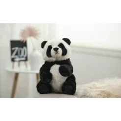 Bearington Tux Plush Panda Bear Stuffed Animal, 11 Inch