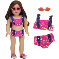 Sophia’s 18" Doll Swimsuit Set, Hot Pink -Best Toy Store GUEST b5af9374 1bf6 478c adc4 74f37f1d06ca