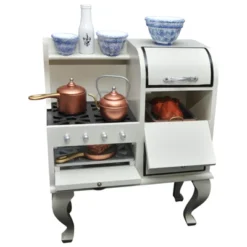 The Queen's Treasures 18 Inch Doll 1930's Style Wooden Stove & Oven -Best Toy Store GUEST b5d4c44d 20f4 4439 89f6 75ab2539a36b