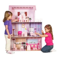Teamson Kids Fancy Mansion Doll House With 13pcs Furniture -Best Toy Store GUEST b7d13b39 cf43 46d4 9438 26f0711189a4