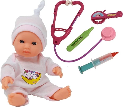 The New York Doll Collection 10 Inch Baby Doll Doctor Set 3 The New York Doll Collection 10 Inch Baby Doll Doctor Set