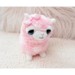 Kellytoy Cute And Cuddly 12 Inch Alpaca Plush | Pink -Best Toy Store GUEST bcd3e4c8 9d6d 4ed4 a2bb 668cd6d98dd3