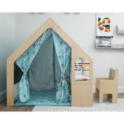 Avenlur Flair - Wooden 5 In 1 Indoor Playhouse Play Tent With Desk Table -Best Toy Store GUEST bda216c0 7ca9 4ce5 9ebf 9252cb285d9a