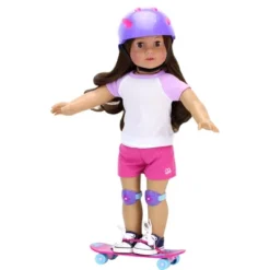 Sophia’s Skateboard, Helmet And Knee Pads Set For 18" Dolls, Multicolor -Best Toy Store GUEST c2089e83 cb18 4922 9c66 d788a6a43c68