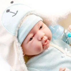 JC Toys Soft Body La Newborn 15.5" Baby Doll - Blue Bear Bunting Gift Set 9 JC Toys Soft Body La Newborn 15.5" Baby Doll - Blue Bear Bunting Gift Set -Best Toy Store GUEST c64323b0 69a5 4b5f aa33 2e856d95b831