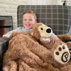Plushible Blankie Besties Pawley The Bear Plush And Blanket -Best Toy Store GUEST c72478fe a349 45b6 b4c8 49cd14804cca