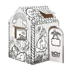 Bankers Box At Play Unicorn Cardboard Playhouse - Fellowes -Best Toy Store GUEST c8303c76 5c56 4e65 a664 fdbd83c64af2