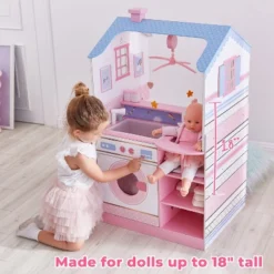 Olivia's Little World Childrens Wooden Doll Changing Station Dollhouse TD-11460W -Best Toy Store GUEST c9628640 6327 4864 ad33 12bcfcdff381