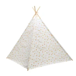 Gold Foil Star Kids' Tent - Pillowfort™ -Best Toy Store GUEST c982d5aa 0223 4dd4 8565 d10d41b9a44f