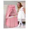 Badger Basket Kisses Rocking Doll Bassinet - Pink/White -Best Toy Store GUEST cd4f64f2 254f 41d2 957f 010a0b31af20