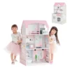 Teamson Kids 'Wonderland' Children's 2 In 1 Doll House & Play Kitchen TD-12515P 2 Teamson Kids 'Wonderland' Children's 2 In 1 Doll House & Play Kitchen TD-12515P -Best Toy Store GUEST cd621f75 1ea2 41d4 a6fd 6d16c7e9506d
