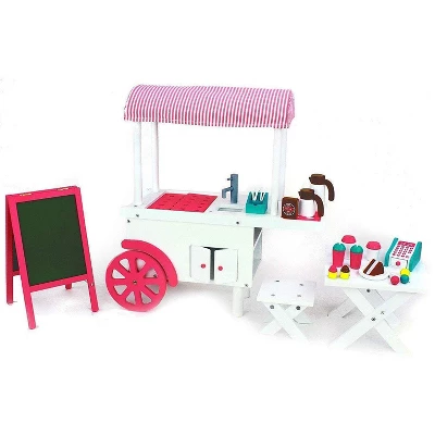 Playtime By Eimmie Cafe Cart With Accessories 3 Playtime By Eimmie Cafe Cart With Accessories