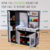 Lil Jumbl Play Kitchen Set For Kids, Toddler Kitchen Playset, Charcoal 1 Lil Jumbl Play Kitchen Set For Kids, Toddler Kitchen Playset, Charcoal -Best Toy Store GUEST d160d108 a8fc 4ae8 866a 269e5d7f433e