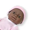 JC Toys La Newborn 12" African American All Vinyl Nursery Gift Set Doll