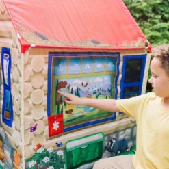 Melissa & Doug Let's Explore Park Ranger Cabin And Boat -Best Toy Store GUEST d24f37e9 7931 4a1f bad7 bccc2fc442d5