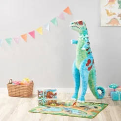 Melissa & Doug Jumbo T-Rex Dinosaur - Lifelike Stuffed Animal (over 4 Feet Tall) 17 Melissa & Doug Jumbo T-Rex Dinosaur - Lifelike Stuffed Animal (over 4 Feet Tall) -Best Toy Store GUEST d4072287 32f7 45d7 b2bf 38c707649abc