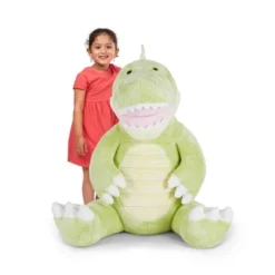 Melissa & Doug Jumbo Gentle Dinosaur Stuffed Animal -Best Toy Store GUEST d77c12f8 f2af 4e73 a368 dde59d65d6dd