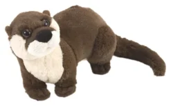 Wild Republic Cuddlekins Mini River Otter Stuffed Animal, 8 Inches