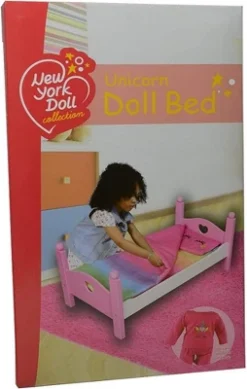 The New York Doll Collection 18 Inch Wooden Bed -Best Toy Store GUEST da7cece0 e5d7 457b 99e4 74bc2d10e97f