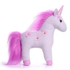 FAO Schwarz 13" Purple Unicorn Glow In The Dark Toy Plush -Best Toy Store GUEST db75b5ee 166d 4e92 a1cf f492a0da1c65
