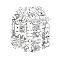 Bankers Box At Play Treats N' Eats Cardboard Playhouse - Fellowes -Best Toy Store GUEST dbab03c2 b9e2 4926 ac62 4e0234452bc5