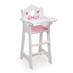 Badger Basket Doll High Chair With Accessories And Free Personalization Kit -Best Toy Store GUEST dc3481db 5287 4a6f ae61 d483cd823a00