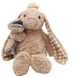 Plushible Blankie Besties 2-in-1 Plush And Blanket Benny The Bunny