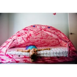 Pacific Play Tents Kids Pink Camo Bed Tent Twin Size -Best Toy Store GUEST de01c21d 2696 4305 b091 ce55d51c6222