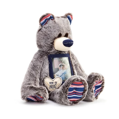 DEMDACO Here To Hug Bear - Military 3 DEMDACO Here To Hug Bear - Military