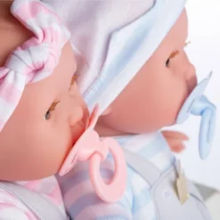 JC Toys Berenguer Boutique Twins 15" Soft Body Baby Doll Open/Close Eyes -Best Toy Store GUEST df46a44b 458f 4c67 b3b2 a876f073e2a7