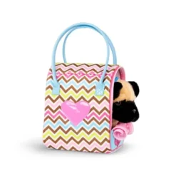 Pucci Pups Zigzag Print Glam Bag With Pug Stuffed Animal 9 Pucci Pups Zigzag Print Glam Bag With Pug Stuffed Animal -Best Toy Store GUEST e091c0e5 4a69 464e a523 3f46eeb85f4f