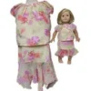 Size 10 1/2 Matching Girl And Doll Chiffon Flowers Skirt And Blouse -Best Toy Store GUEST e3ac9760 6840 4ab2 9f59 f6c5a9d14320