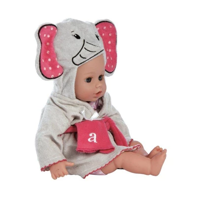 Adora Baby Bath Toy Elephant, 13 Inch Bath Time Doll With QuickDri Body 3 Adora Baby Bath Toy Elephant, 13 Inch Bath Time Doll With QuickDri Body