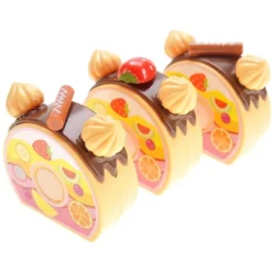 Link 75 Piece Birthday Fruit Decoration Cake, DIY Fruit Cake, Pretend Play Desserts Food Toy Set, Blue -Best Toy Store GUEST e68547e0 5c84 4e1a 8647 37913b884206