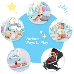 3 In 1 Baby And Toddler Learning Toys Fitness Music And Lights Fun Piano Activity Center Blue -Best Toy Store GUEST e82791f1 0a94 452b b777 5bad1818f57d
