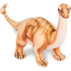 Underwraps Real Planet Shunosaurus Brown 26 Inch Realistic Soft Plush